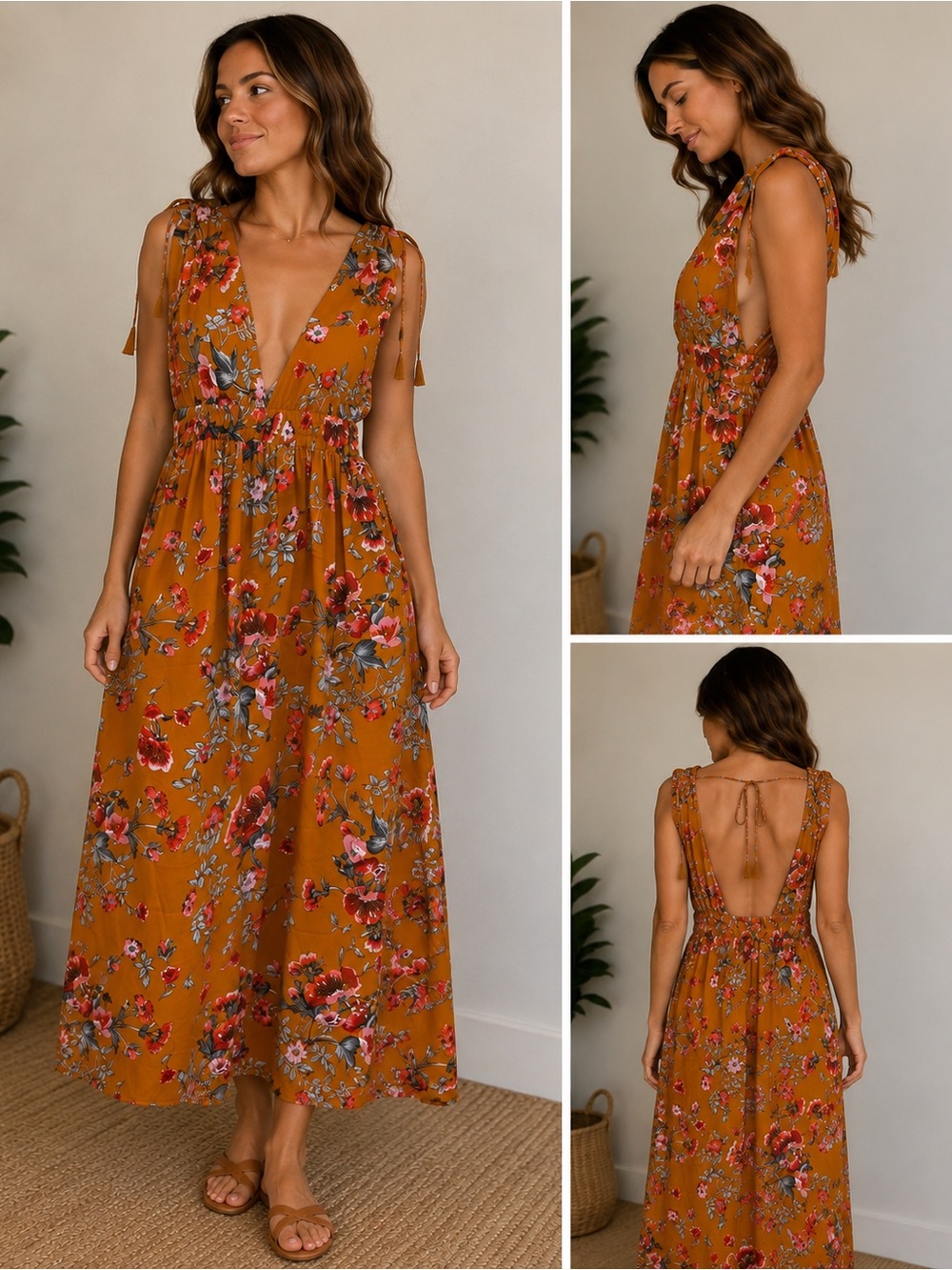 AMERICA & BEYOND maxi dress